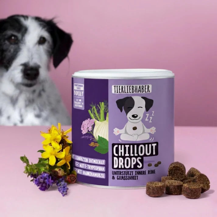 Chillout Drops für Hunde