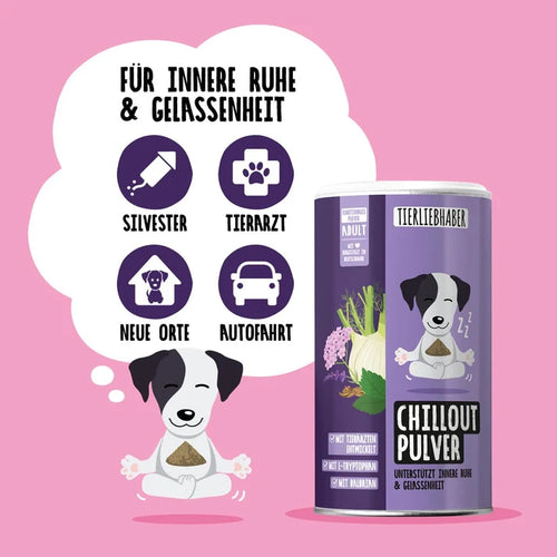 Chillout Pulver für Hunde
