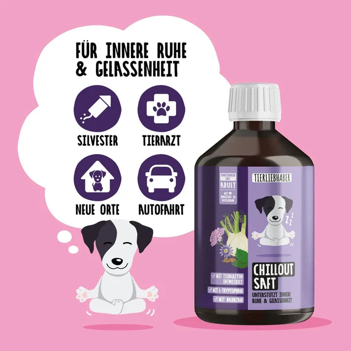 Chilloutsaft für Hunde
