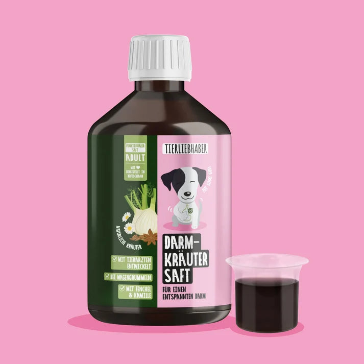 Darmkräuter Saft für Hunde