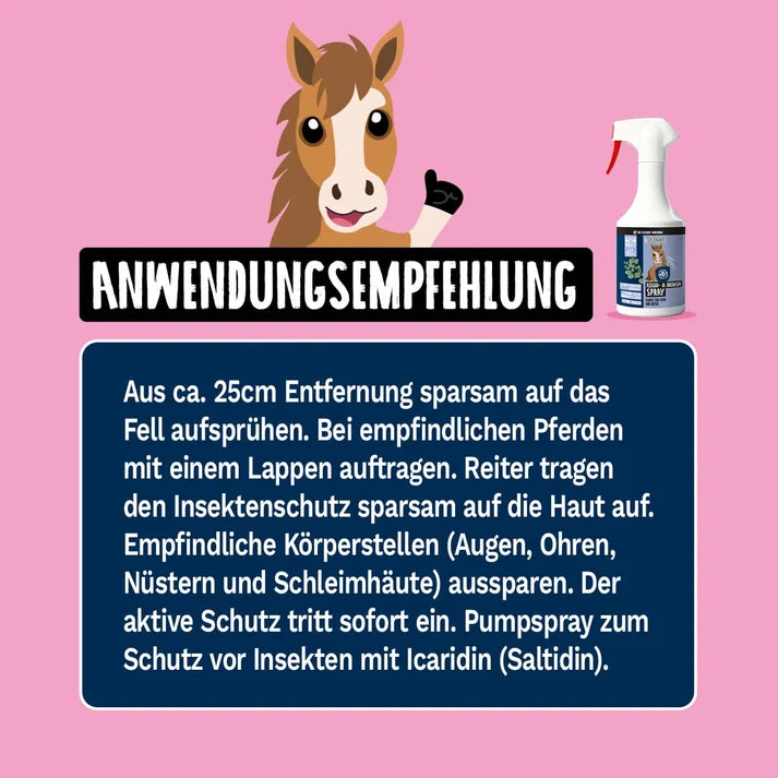Fliegen & Bremsen Spray Pferd