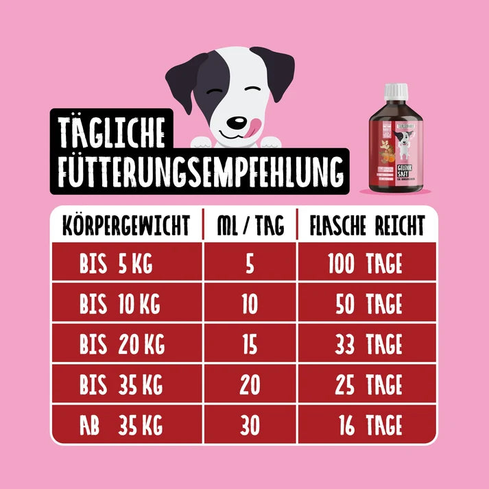 Gelenk Saft für Hunde