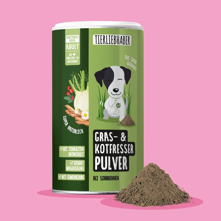 Gras- & Kotfresser Pulver für Hunde