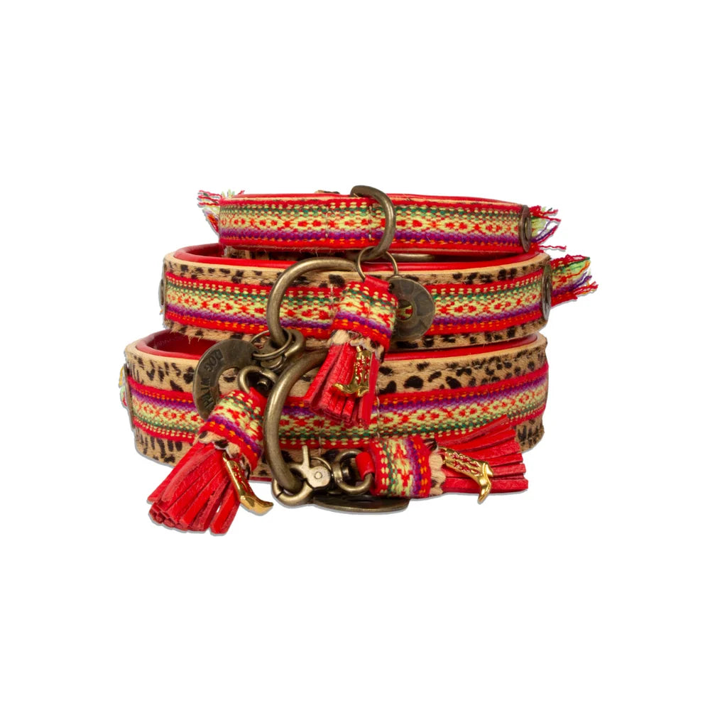 Gypsy Hundehalsband, Rot