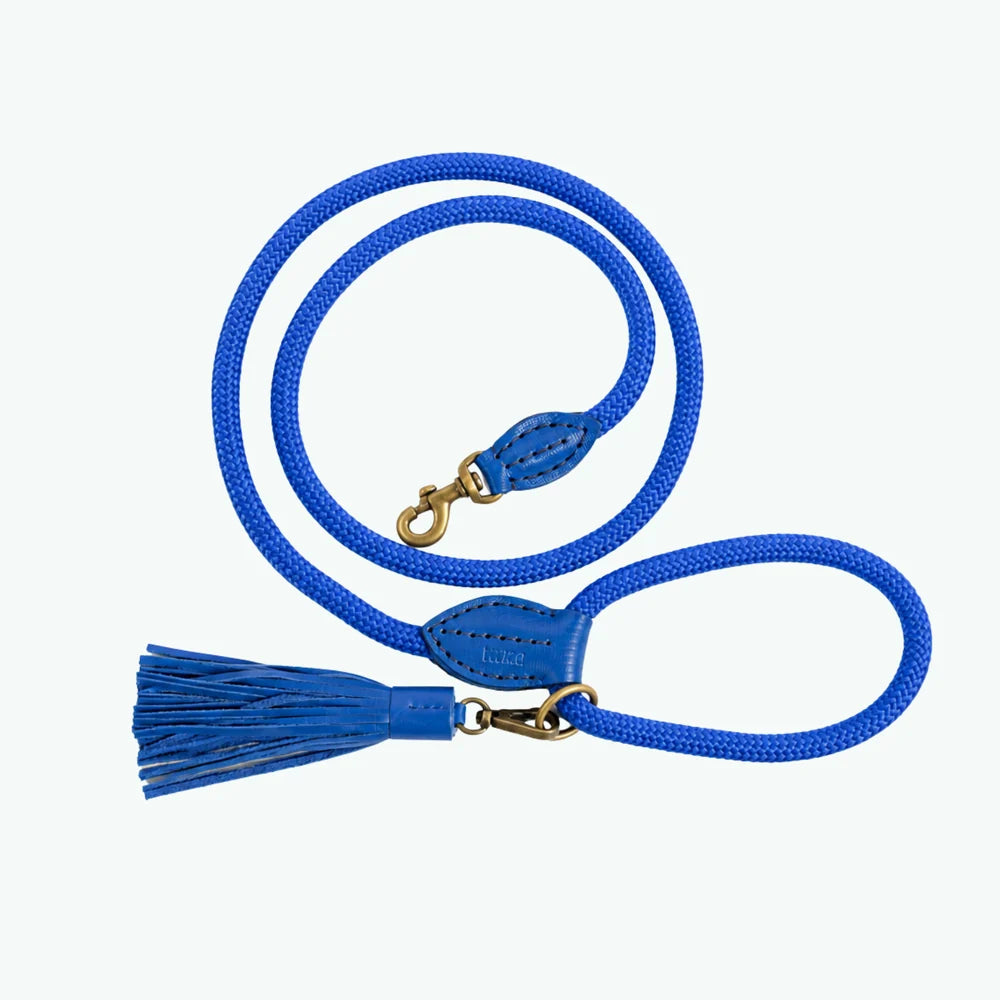 Indigo Hundeleine Blau