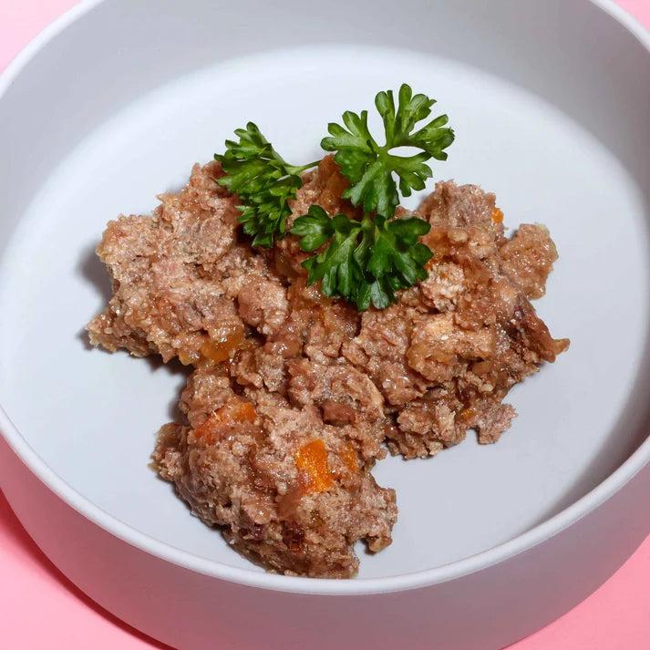 Nassfutter Kaninchen mit Gemüse für Hunde