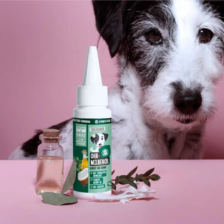 Ohrmilbenöl für Hunde