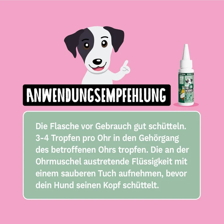 Ohrmilbenöl für Hunde