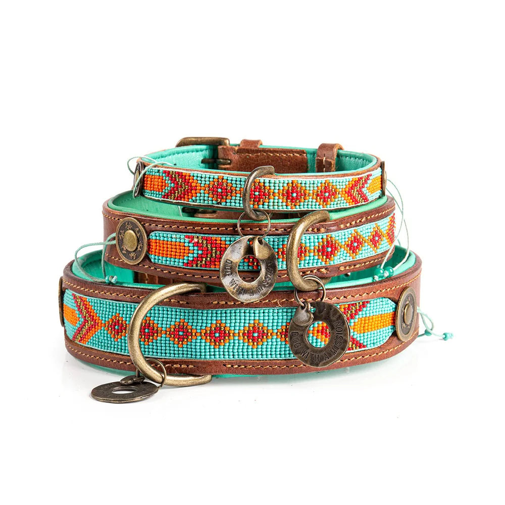 Paddy Lee Leder-Hundehalsband
