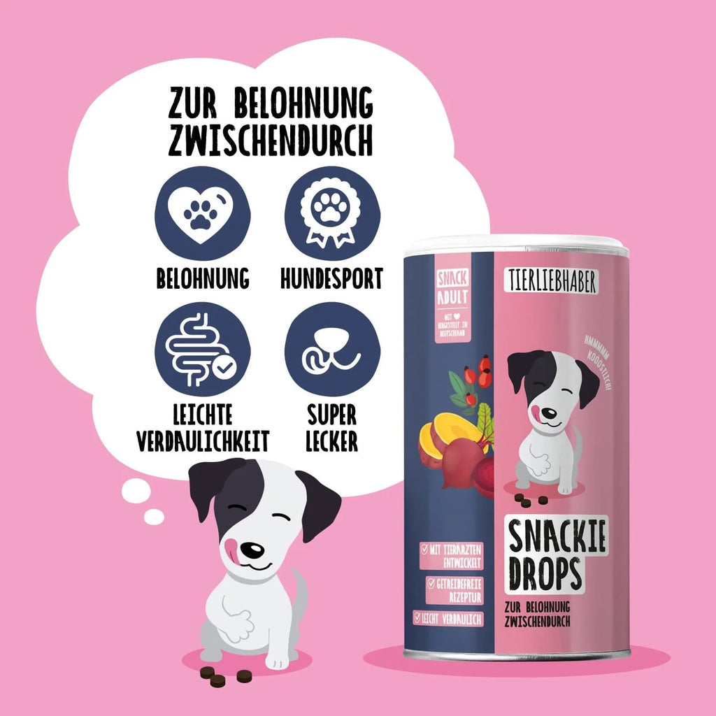 Snackie Drops für Hunde