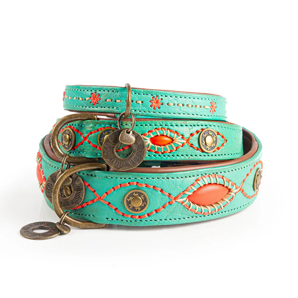 Urban Janis Leder-Hundehalsband