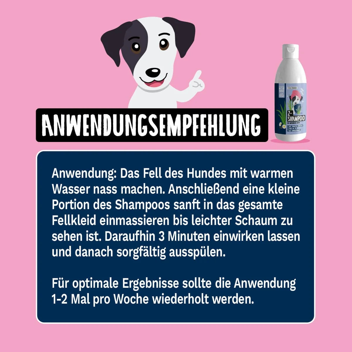 Z-Shampoo für Hunde